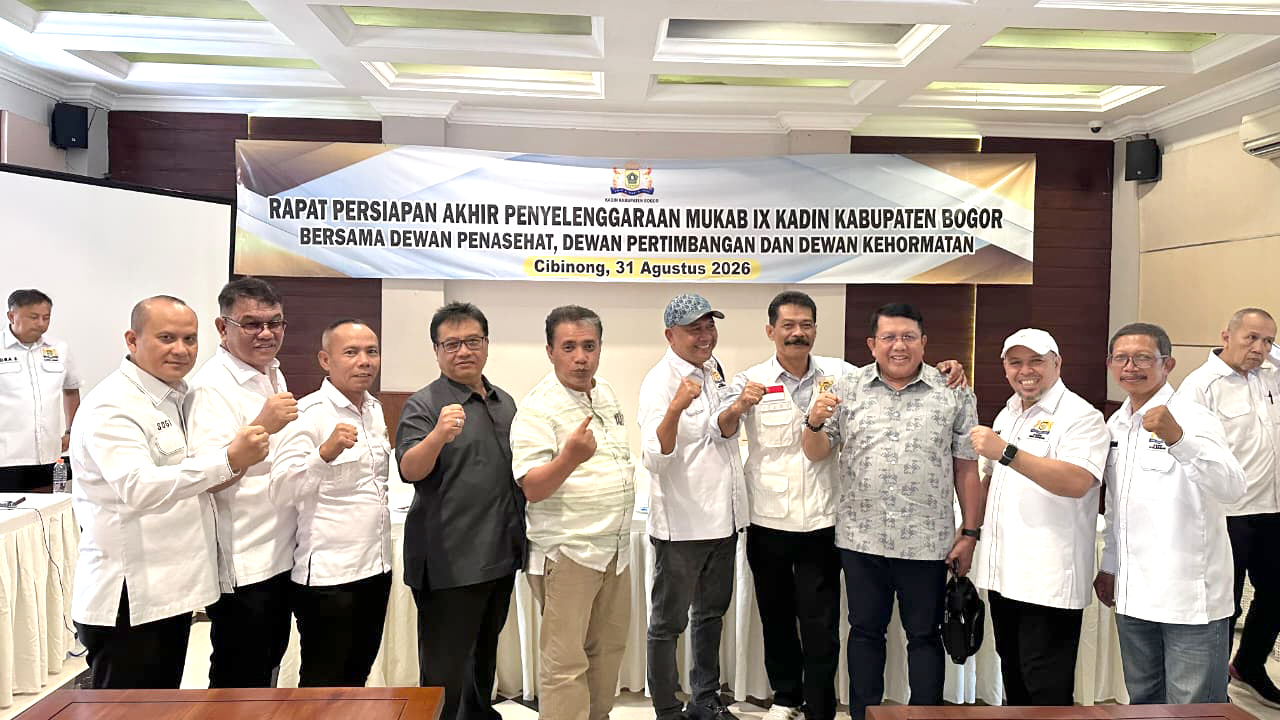 Pertemuan Anggota Luar Biasa (ALB) Kadin dalam rangka Rapat Akhir Persiapan MUKAB IX KADIN Kabupaten Bogor